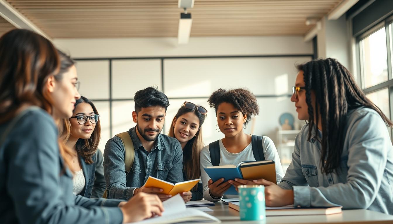 Students and educational resources in a modern learning environment